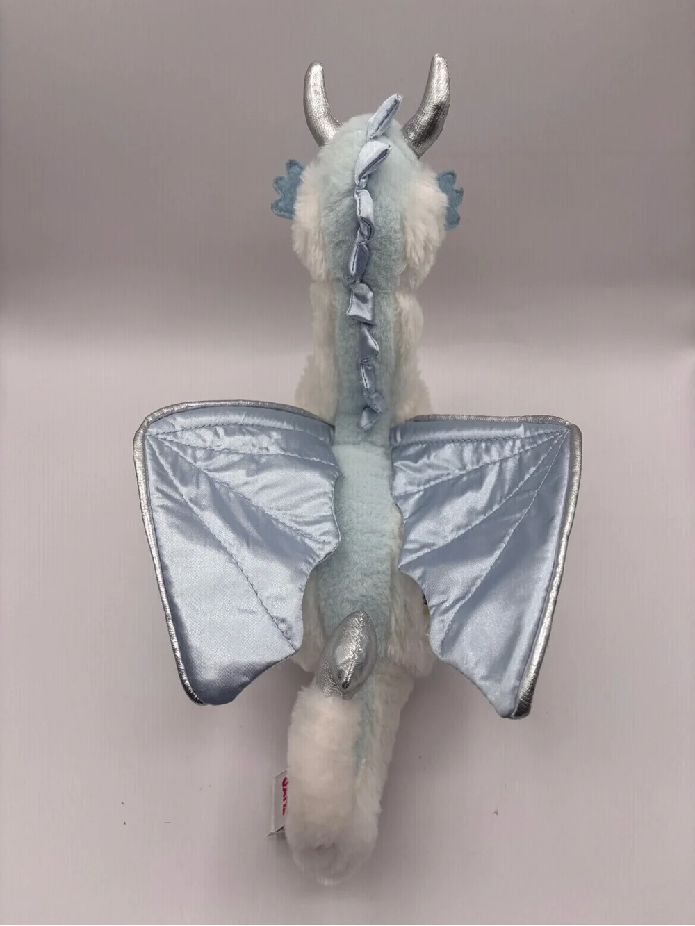 Webkinz Ice Dragon with Sealed Secret Code Tag White Stuffed Animal Ganz READ - Picture 7 of 16